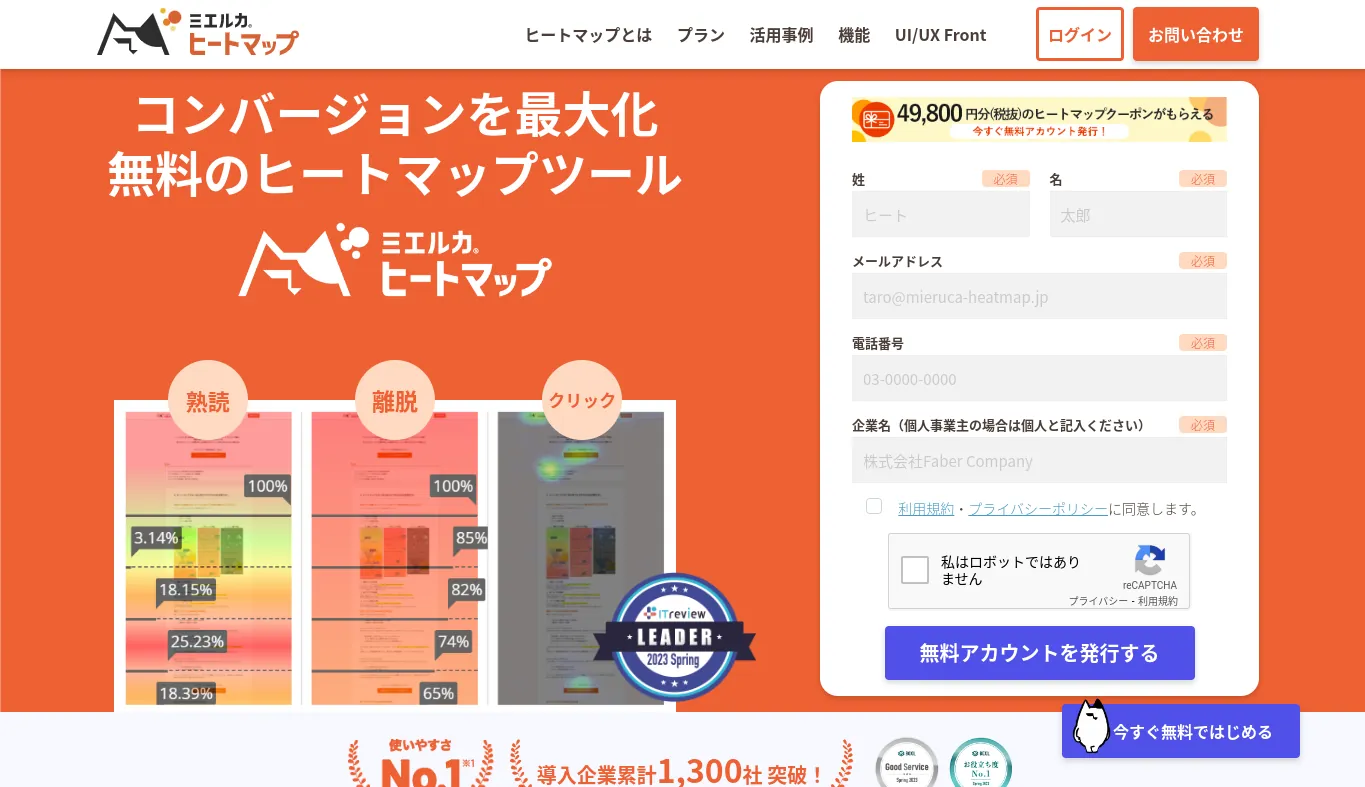 2.ミエルカヒートマップ