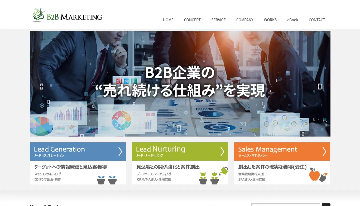 4.B2Bマーケティング株式会社